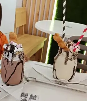 Sección de Batido de Helados