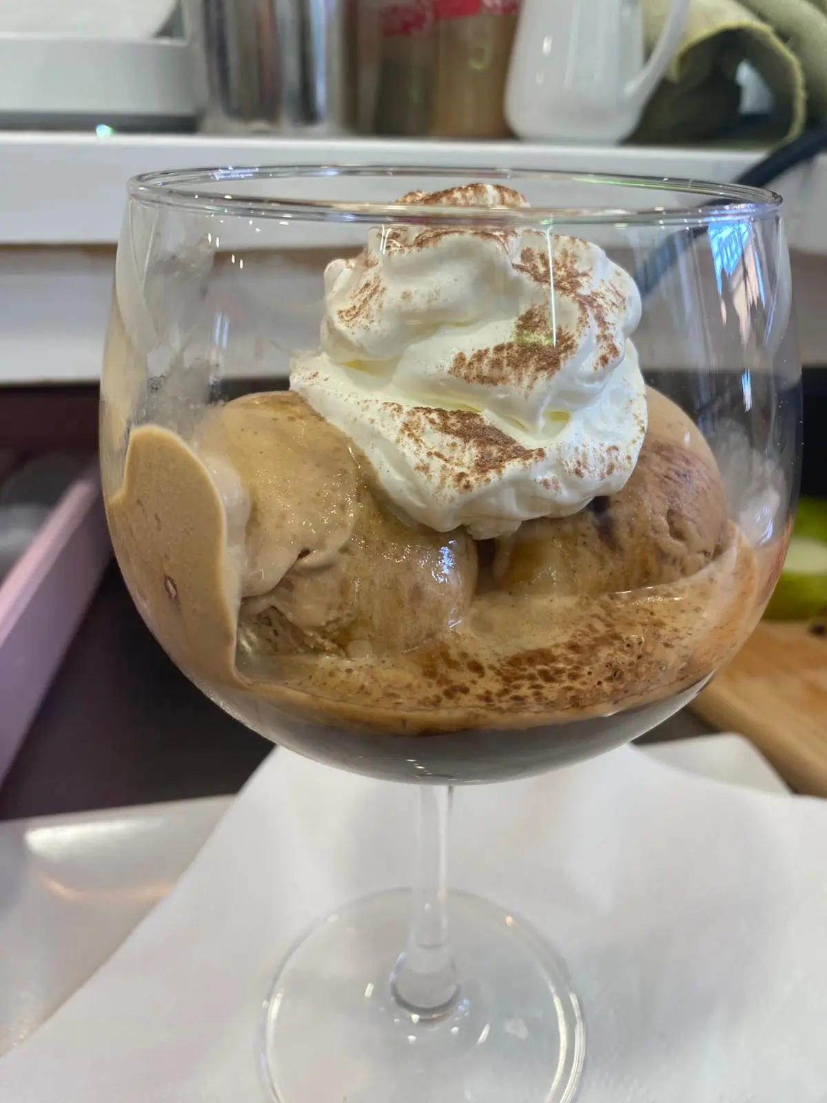 Sección de Copa Helado Especial